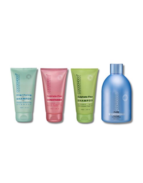 Clarifying Shampoo 150ml + Pure Keratine 250ml + Sulphate Free Shampoo 150ml + Sulphate Free Conditioner 150ml